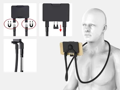 Nek Telefoon  Houder Smartphone Statief