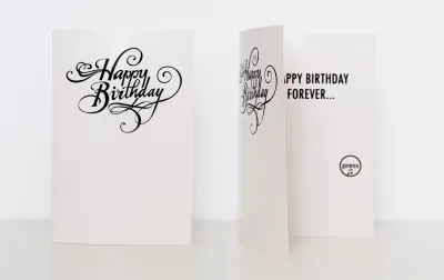 Never-Ending Birthday Card