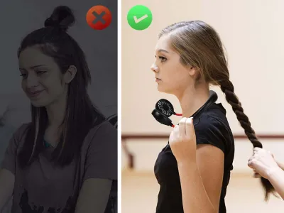 Draagbare Nek Ventilator