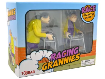 Racing Grannies (Set of 2)