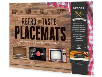 Retro Placemats (4 stuks)