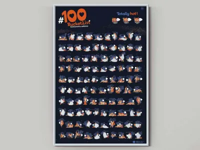 Kamasutra Bucketlist Krasposter