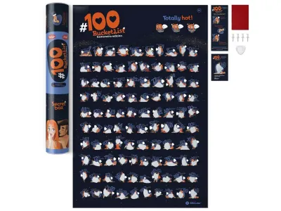 Kamasutra Bucketlist Krasposter