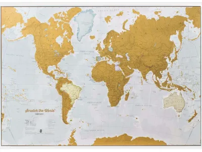 Scratch World Map