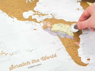 Scratch World Map