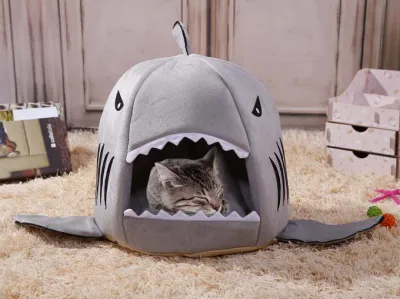 Shark Cat Bed