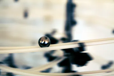 Spacecoaster Murmelbahn