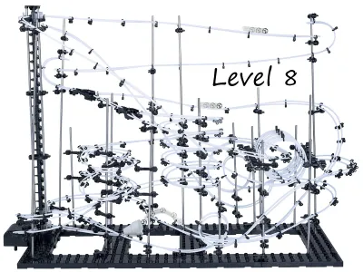 Spacecoaster Murmelbahn