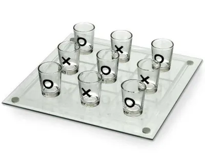 Tic Tac Toe Drinking Game
