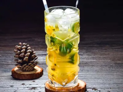 Tiki Cocktail Glazen - 6x410ml