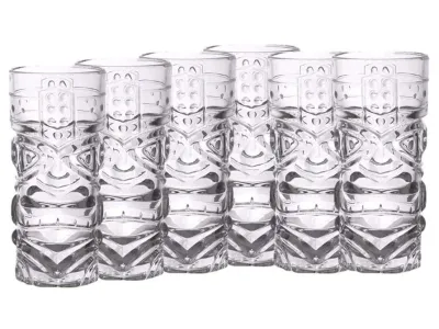 Tiki Cocktail Glazen - 6x410ml