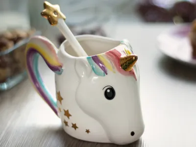 Tasse Licorne Avec Cuillère