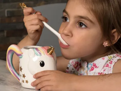 Tasse Licorne Avec Cuillère