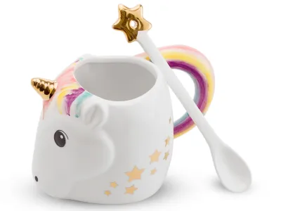 Tasse Licorne Avec Cuillère