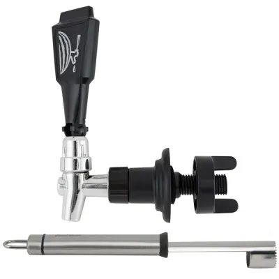 Kürbis und Wassermelonen Zapf-Anlage