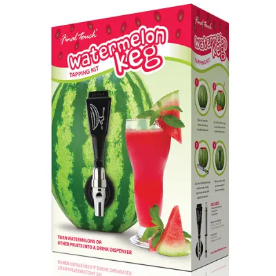 Kürbis und Wassermelonen Zapf-Anlage