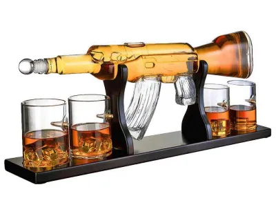 AK-47 Whiskey Decanter Karaf