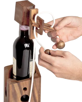 Wijnfles Puzzel