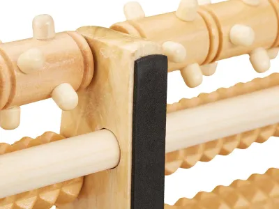 Wooden Foot Massage Roller