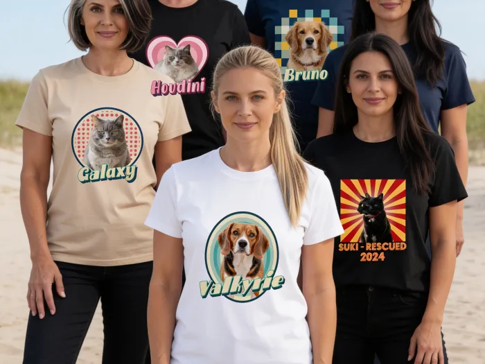 Diseño Retro de tu Mascota con Foto
