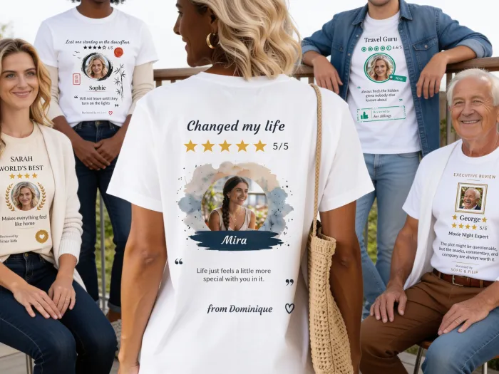 T-shirt with 5-Star Review