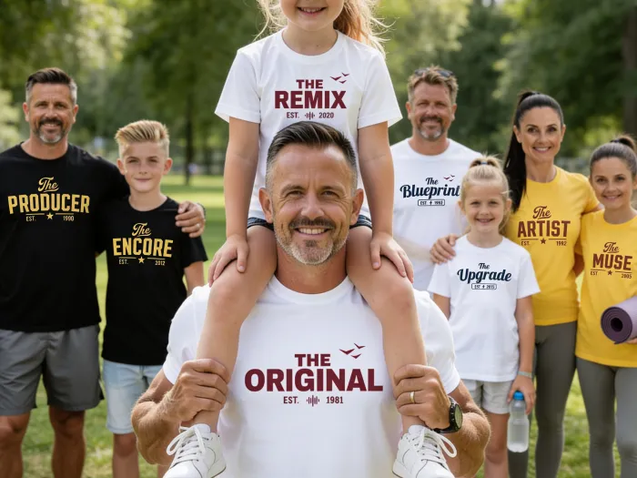 Camiseta a Juego Madre o Padre e Hijo