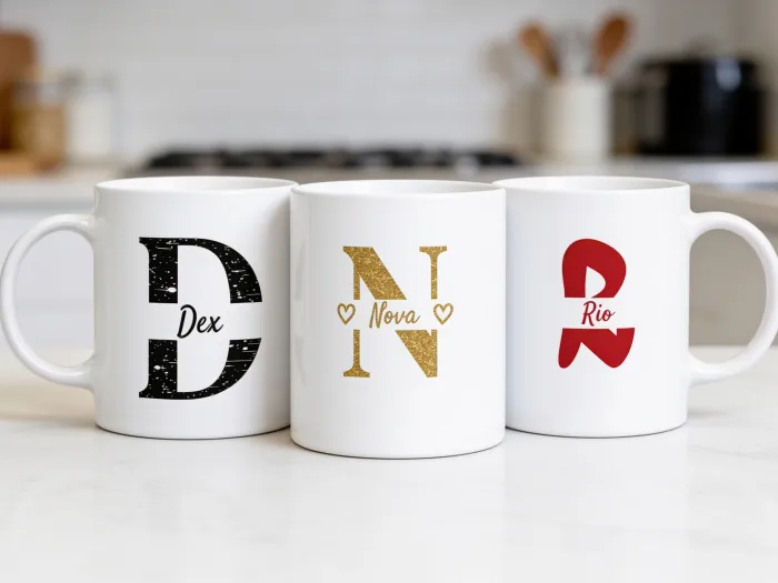 Caneca Monograma com Nome