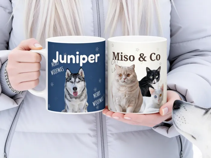 Mok met Foto van je Hond of Kat