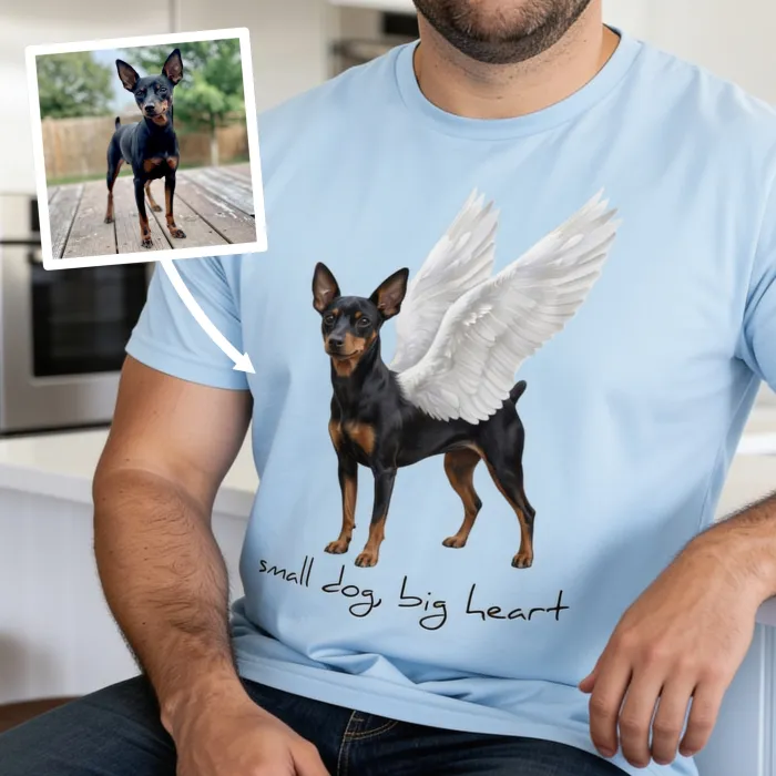 Huisdier Engel Foto Portret - Afscheid Jack Russell Finn Collega