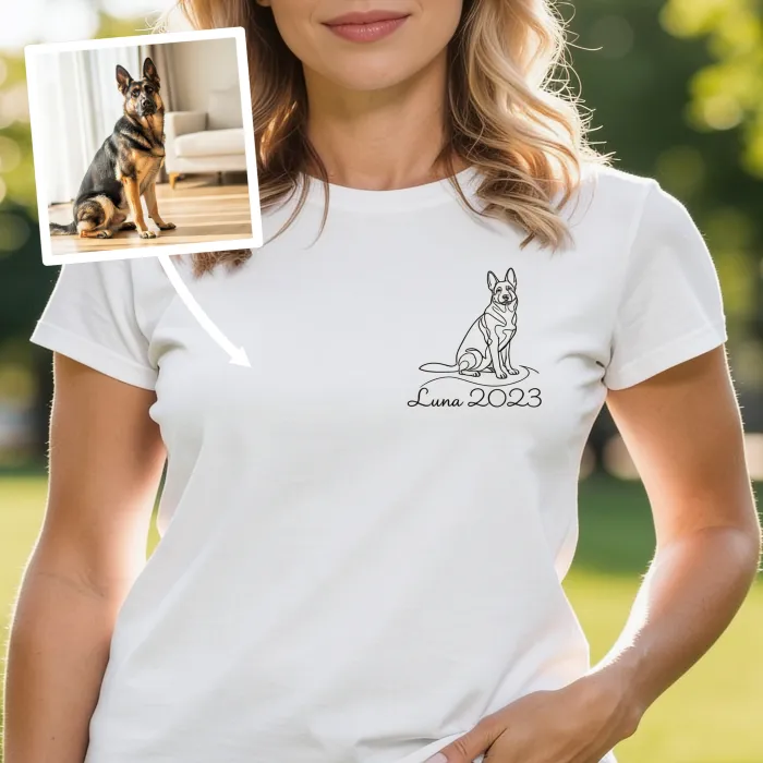 Line Art T-shirt