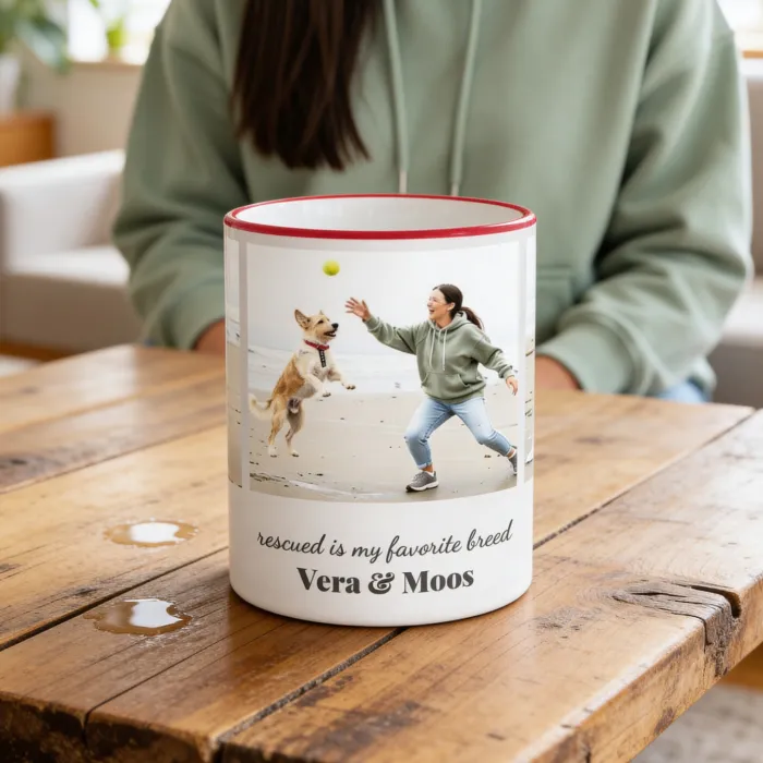 Fotocollage Mok met Tekst