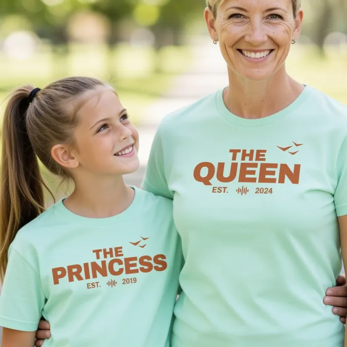Matching T-shirt Ouder & Kind - Mama en dochter vieren eerste marathon samen