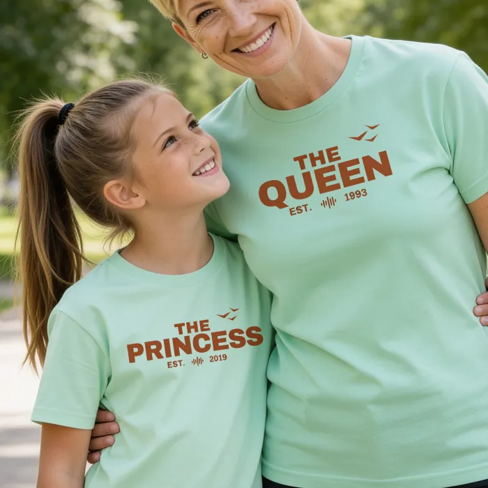 Matching T-shirt Ouder & Kind - Mama en dochter vieren eerste marathon samen
