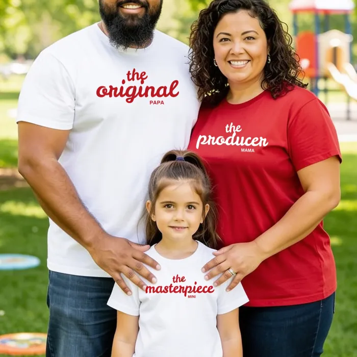 Matching T-shirt Ouder & Kind - Mini-me sinds 2019