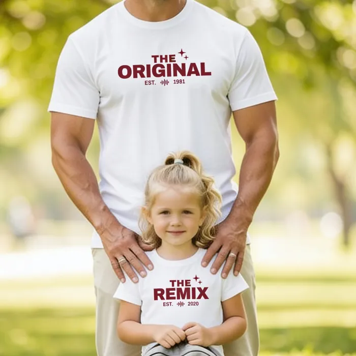 Matching T-shirt Ouder & Kind - Vader en dochter gaan op avontuur