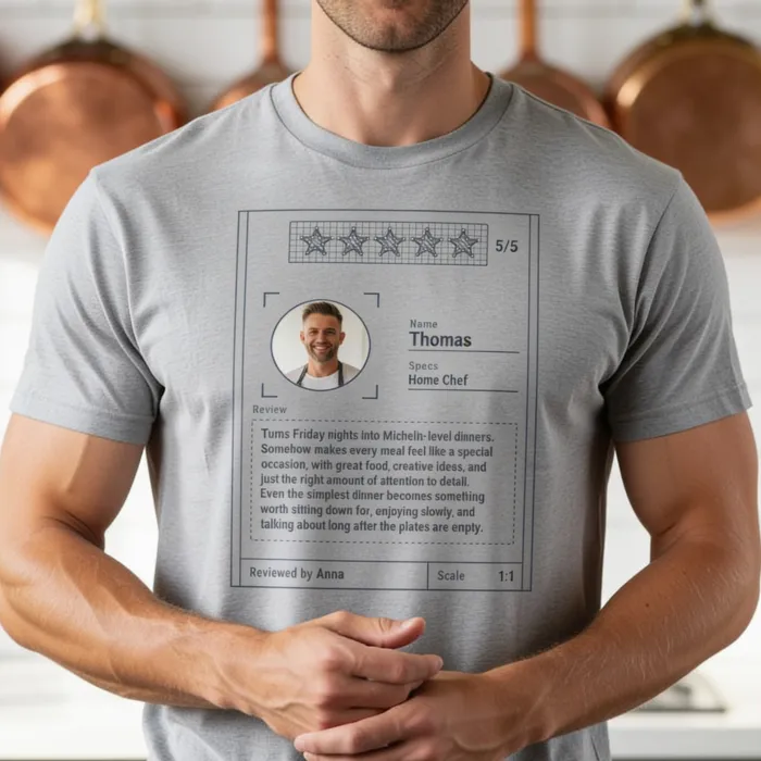 T-shirt avec Avis 5 Étoiles - Beste Thuiskok Award