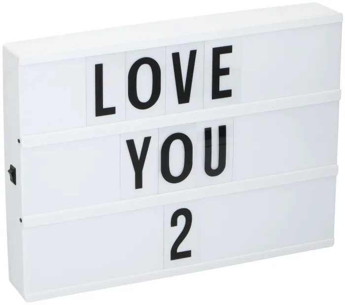 Panneau à Messages Lightbox