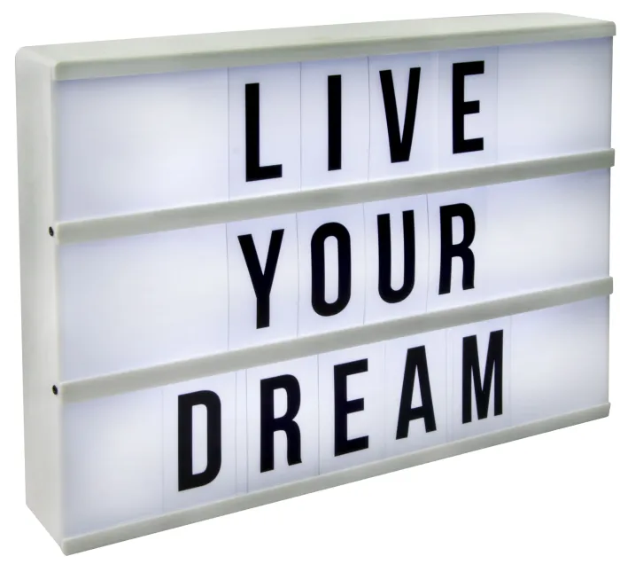 Panneau à Messages Lightbox