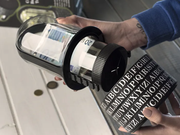 Puzzle Pod Geschenke-Kryptex