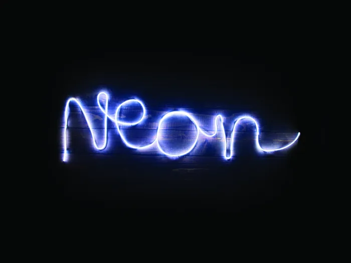 DIY Neon-Effekt-Zeichen