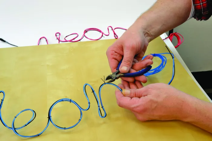 DIY Neon-Effekt-Zeichen