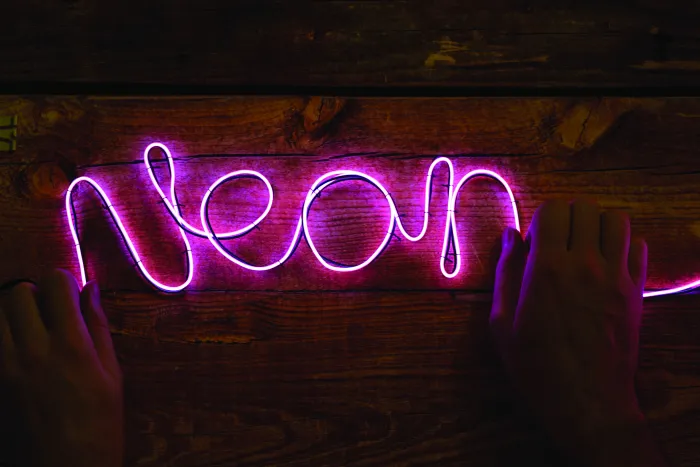 DIY Neon-Effekt-Zeichen