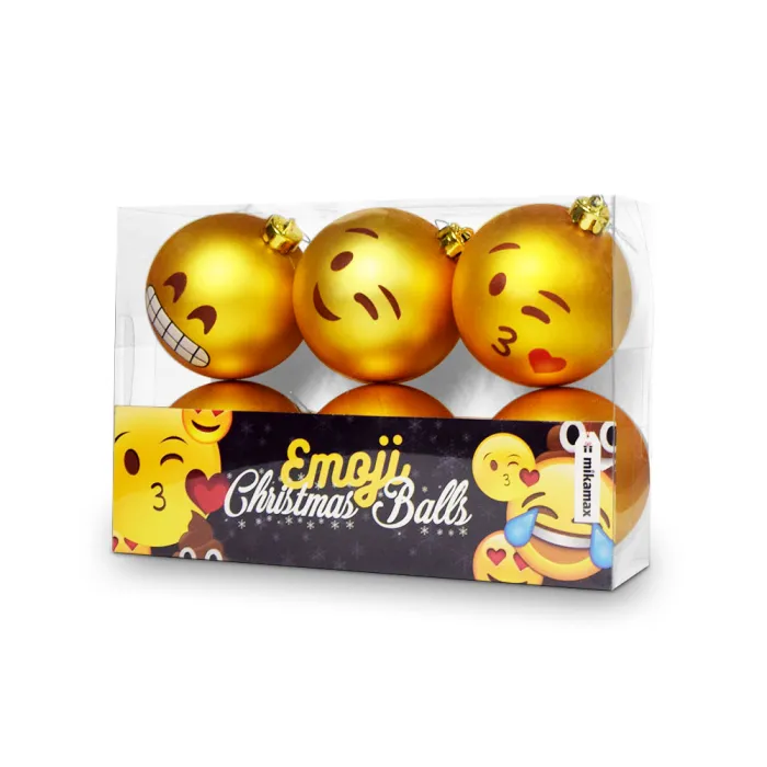 Emoji Kerstballen