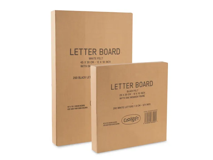 Letter Board (Cadre en Bois)