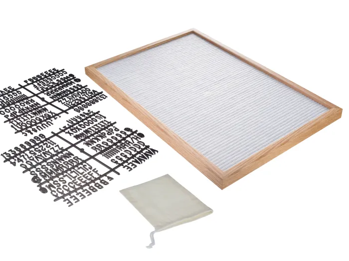 Letter Board (Cadre en Bois)