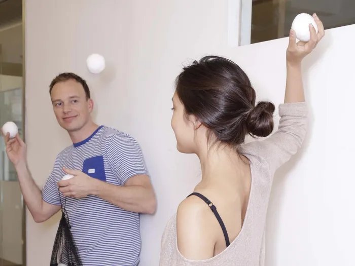 Fake Schneebälle (Set mit 10)