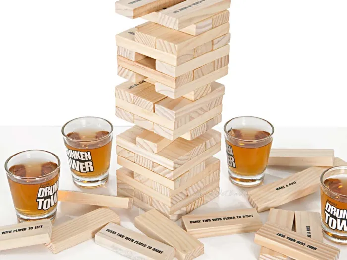 Jeu à Boire Jenga