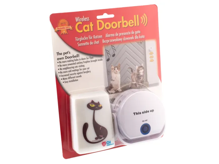 Sonnette de Porte pour Chat