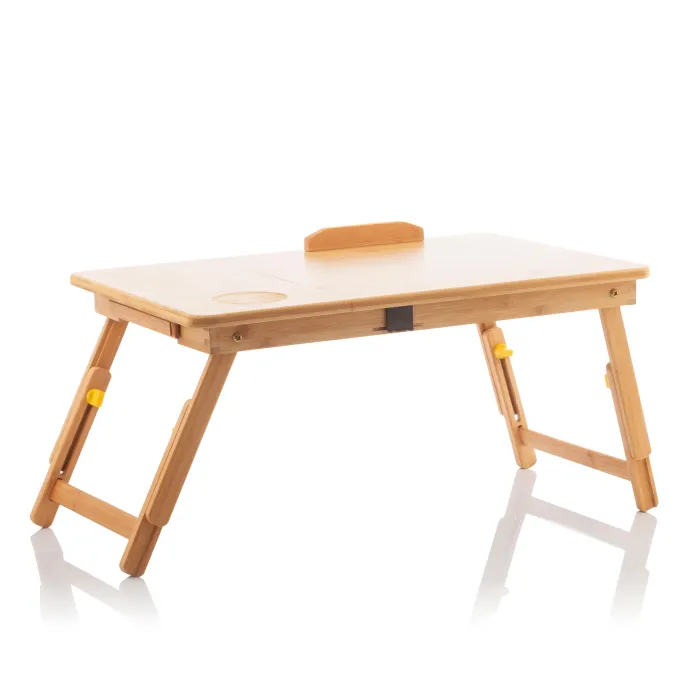 Table Réglable Ordinateur Portable Bambou