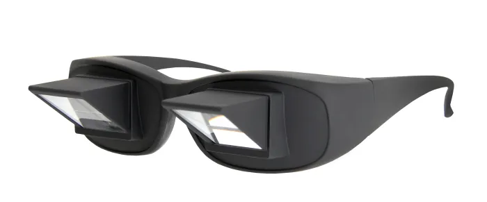 Winkelbrille - die Faulenzerbrille